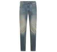 Replay Mens Jeans Hyperflex Anbass Dust Slim Fitted Jean in Medium Blue