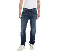 Replay men's jeans with stretch, blue (Dark Blue 007), 32W / 32L