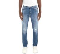 Replay men's jeans with stretch, blue (Medium Blue 009), 36W / 30L