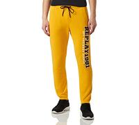 REPLAY Men's Jogging Pants with Drawstring, Ocra Yellow 545 (Yellow), M