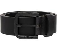 Replay men's leather belt, black (Black 098), 95 cm