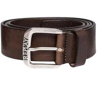 Replay men's leather belt, brown (Fade Tobacco 117), 100 cm