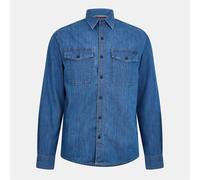 Replay Mens Long Sleeve Denim Shirt Collared
