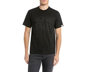 Replay Men's M3042a T-Shirt, 098 Black, XXL