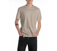 Replay Men's M3097 T-Shirt, 829 Turtledove, L