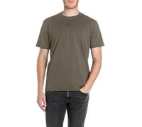 Replay Men's M3098 T-Shirt, 759 Mud Green, L