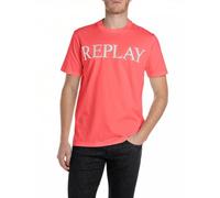 Replay Men's M3099 T-Shirt, 556 Poppy Red, M
