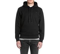 Replay Men's M3103 Hooded Sweatshirt, 098 Black, XXL
