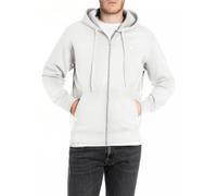 Replay Men's M3105 Hooded Sweatshirt, 011 Natural White, L
