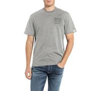 Replay Men's M3204 T-Shirt, M01 Grey Melange, XL