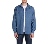 Replay Men's M4124 Shirt, 009 Medium Blue, L