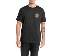 Replay Men's M6876 T-Shirt, 098 Black, S