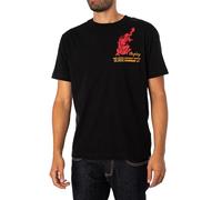 Replay Men's M6883 T-Shirt, 098 Black, XL