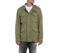 REPLAY Men's M8333 Jacket, Light Military 833, XL