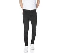 Men's Replay Anbass Power Stretch Black Slim Denim Jeans M914 80693C1 098
