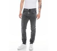 REPLAY Men's M914Y Anbass Hyperflex Recycled Jeans, Dark Grey 097, 32W / 30L