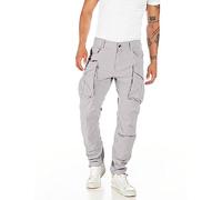 REPLAY Men's M9873A Joe Comfort Cotton Twill Pants, Grey 878, 33W / 34L
