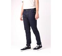 REPLAY Mens Mickym Aged Jeans In Dark Blue Mens Clothing Size: W36-L34, Colour: Navy Fabric