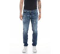 REPLAY Men's MK914 Anbass Maestro Jeans, Medium Blue 009, 36W / 30L