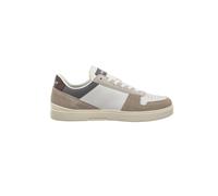 REPLAY Men's Polys Court 3 Sneaker, 352 White Beige, 9.5 UK