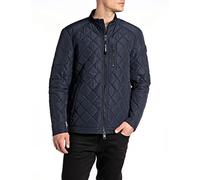 REPLAY Men's Quilted Jacket with Zipper, Blue 086 (Blue), XS