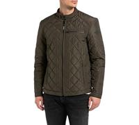 Replay Men's Quilted Transition Jacket, 935 dark olive, XL