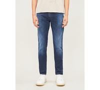 Replay Mens Replay Anbass Hyperflex Clouds Slim Stretch-Denim Jeans Dark Blue 32/32