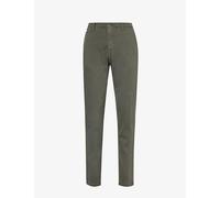 Replay Mens Replay Benni Straight-Leg Regular-Fit Stretch-Cotton Trousers Military Green 29/30