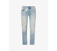 Replay Mens Replay Grover Straight-Leg Cotton Jeans Blue 34/32
