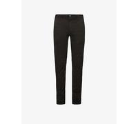 Replay Mens Replay Jaan Hyperflex Slim-Fit Slim-Leg Cotton-Blend Cargo Trousers Black 38/32