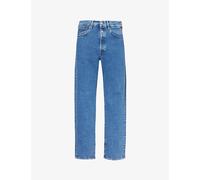 Replay Mens Replay Red Cast 9Zero1 Mid-Rise Straight-Leg Stretch-Denim Jeans Mid Blue 29/32