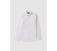 REPLAY Mens S Logo Shirt In White Colour: White Fabric, Size: M