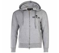 Replay Men's Sweat Jacket - Zip Jacket, Hood, Logo