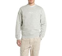 Replay Men's Sweatshirt, M05 Light Grey Melange, XL