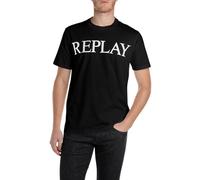 Replay Men's M3099 T-Shirt, 098 Black, 3XL