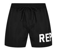 Replay Mens Text Logo Polyester Swim Shorts GT13378