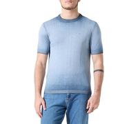 Replay Men's Uk4718 Pullover Sweater, 388 Steel Blue, 3XL