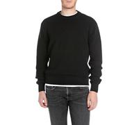 Replay Men's Uk4722 Pullover Sweater, 098 Black, L