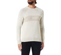 REPLAY Men's uk8502 Sweater, 984 Mud, M