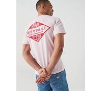 Replay Miami Palace Back Graphic T-Shirt, Pink, Size S, Men Pink