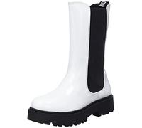 Replay Mizar Mid Calf Boot, 061white, 3 UK