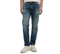 Replay Royal Eagle Neaal Slim Fit Jeans - Washed Mid Blue - 34/30