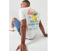 Replay M3378 .000.23608p Short Sleeve T-shirt White XL Men