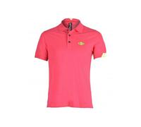 Replay Stretch Pique Polo Shirt, Neon Pink - Medium