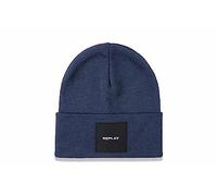 Replay Unisex Winter Hat, Blue (Dk Blue 499), One Size