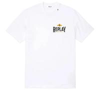 Replay Vintage T-Shirt - Grand Hotel White - Small