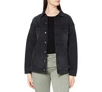 REPLAY Women's Denim Jacket, Grey (097 dark grey)., S