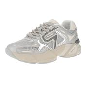 REPLAY Women's Destiny W Space Trainers, 052 Silver White, 6 UK