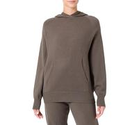 Replay Women's Dk1937 Hooded Sweatshirt, 435 Army Green, L