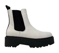 Replay Women's Doc Beatles Chelsea Boot, 061white, 7.5 UK